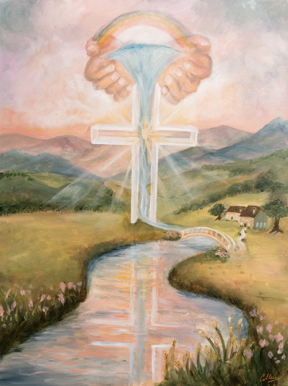 Peace in Pastels (Giclee Art Print)