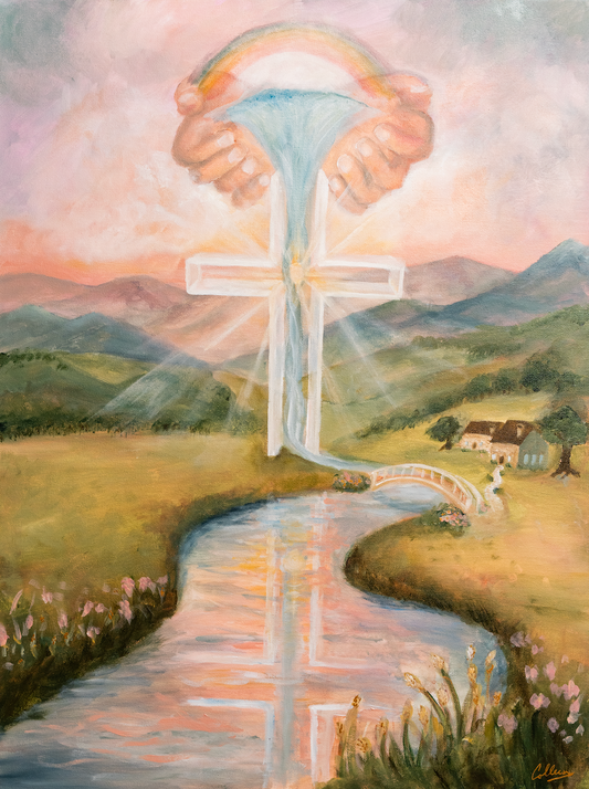 Peace in Pastels (Giclee Art Print)